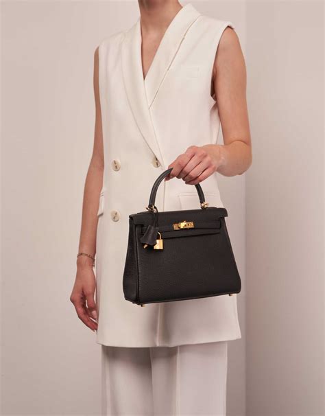 hermes kelly black 25|hermes kelly 25 sale.